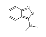 N,N-DIMETHYLBENZO[C]ISOTHIAZOL-3-AMINE structure