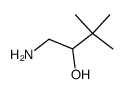 1-amino-3,3-dimethylbutan-2-ol structure