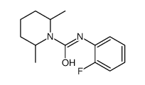 1-Piperidinecarboxamide,N-(2-fluorophenyl)-2,6-dimethyl-(9CI) picture