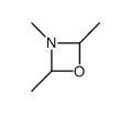 2,3,4-trimethyl-1,3-oxazetidine结构式