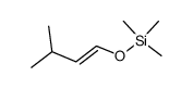 (E)-<(3-Methylbutenyl)oxy>trimethylsilane Structure