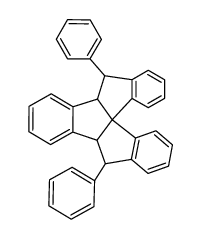 2,2'-o-phenylene-3,3'-diphenyl-1,1'-spirobiindan结构式