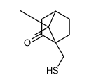 (1R,4S)-7,7-dimethyl-4-(sulfanylmethyl)bicyclo[2.2.1]heptan-3-one Structure