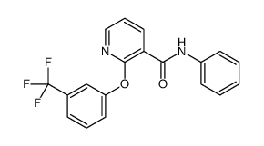N-phenyl-2-[3-(trifluoromethyl)phenoxy]pyridine-3-carboxamide Structure