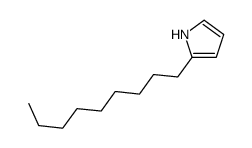 2-nonyl-1H-pyrrole结构式