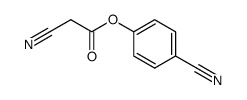 4-cyanophenyl 2-cyanoacetate结构式