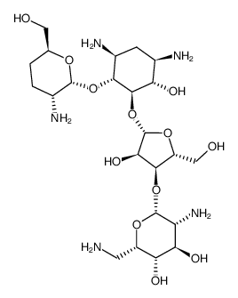 3',4'-dideoxyparomomycin structure