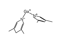 dihydro(3,5-dimethylpyridine)(3,5-dimethyl-4-hydropyridyl)gallium结构式