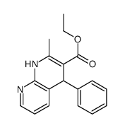 ethyl 2-methyl-4-phenyl-1,4-dihydro-1,8-naphthyridine-3-carboxylate Structure