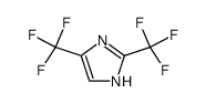 2,4-bis(trifluoromethyl)-1H-imidazole结构式