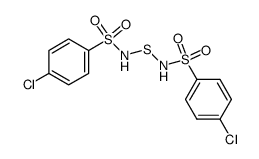 N,N'-Bis(p-chlorosulfonyl)sulfoxylamide结构式