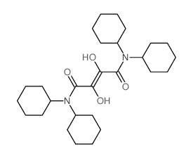 2-Butenediamide,N,N,N',N'-tetracyclohexyl-2,3-dihydroxy-, (E)- (9CI) Structure