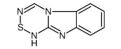 1H-[1,2,4,6]Thiatriazino[4,3-a]benzimidazole(9CI) structure