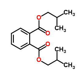 Diisobutyl phthalate structure