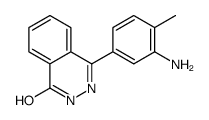 4-(3-amino-4-methylphenyl)-2H-phthalazin-1-one结构式