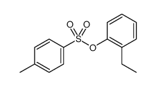 Phenol, 2-ethyl-, 1-(4-methylbenzenesulfonate) Structure