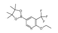 2-乙氧基-5-(4,4,5,5-四甲基-1,3,2-二噁硼烷-2-基)-3-(三氟甲基)-吡啶图片