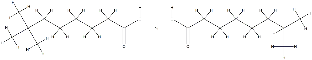 (isononanoato-O)(neodecanoato-O)nickel Structure