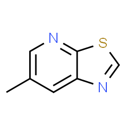 Thiazolo[5,4-b]pyridine,6-methyl- Structure