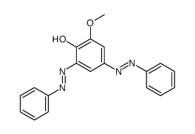 3.5-Bis-benzolazo-brenzcatechin-1-methylaether结构式