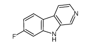 7-fluoro-9H-β-carboline结构式