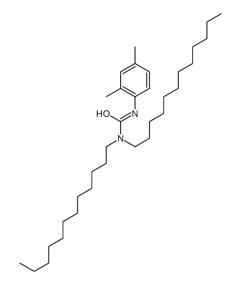 3-(2,4-dimethylphenyl)-1,1-didodecylurea Structure