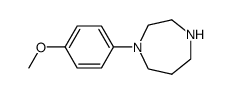 1-(4-methoxyphenyl)-1,4-diazepane Structure