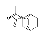 (6-acetyl-4-methyl-2-bicyclo[2.2.2]oct-2-enyl) acetate结构式