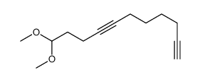 11,11-dimethoxyundeca-1,7-diyne Structure