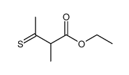 2-methyl-3-thio-acetoacetic acid ethyl ester Structure