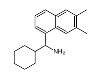 cyclohexyl(6,7-dimethyl-1-naphthyl)methylamine Structure