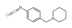 1-(4-ISOCYANATOBENZYL)PIPERIDINE structure