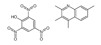 2,3,4,7-tetramethylquinoline,2,4,6-trinitrophenol结构式