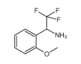 2,2,2-Trifluoro-1-(2-methoxyphenyl)ethanamine structure