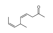 6-methylnona-4,7-dien-2-one结构式