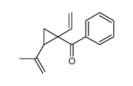 (1-ethenyl-2-prop-1-en-2-ylcyclopropyl)-phenylmethanone Structure