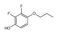 2,3-difluoro-4-propoxyphenol结构式