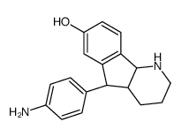 (4aR,5R,9bR)-5-(4-aminophenyl)-2,3,4,4a,5,9b-hexahydro-1H-indeno[1,2-b]pyridin-7-ol Structure