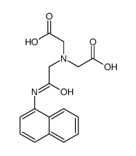 2-[carboxymethyl-[2-(naphthalen-1-ylamino)-2-oxoethyl]amino]acetic acid Structure