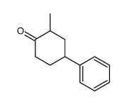 2-methyl-4-phenylcyclohexan-1-one Structure