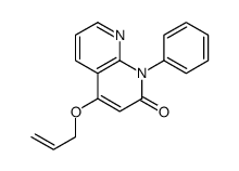 1-phenyl-4-prop-2-enoxy-1,8-naphthyridin-2-one结构式