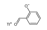 salicylaldehyde, thallium(I) salt Structure