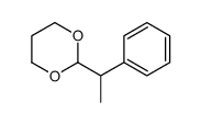2-(1-phenylethyl)-1,3-dioxane Structure