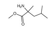 DL-alpha-Methylleucine methyl ester Structure