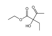 ethyl (+/-)-ethyl-2-hydroxy-3-oxobutyrate Structure
