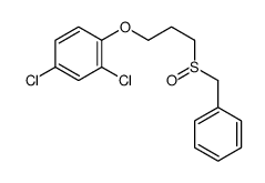 1-(3-benzylsulfinylpropoxy)-2,4-dichlorobenzene Structure