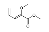 methyl 2-methoxypenta-2,4-dienoate结构式