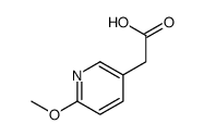 6-Methoxy-3-pyridineacetic Acid structure