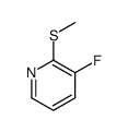 3-Fluoro-2-(methylsulfanyl)pyridine结构式