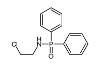 2-chloro-N-diphenylphosphorylethanamine结构式